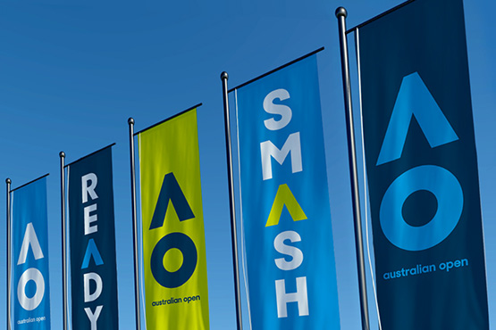 品牌vi設(shè)計(jì)后的成功品牌-Australian open