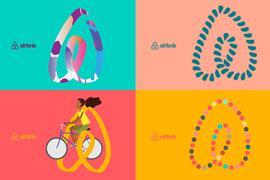 企業(yè)vi設(shè)計(jì)升級后的成功品牌-Airbnb